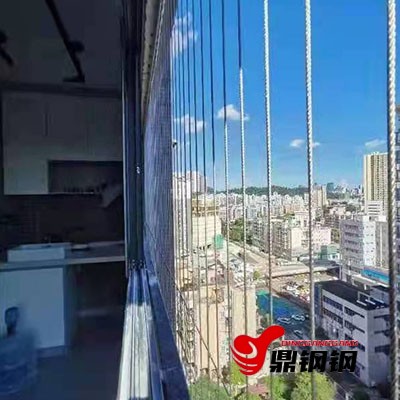 隐形防护网316钢丝厂家 窗户隐形防护窗厂家供应