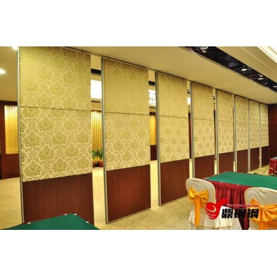 酒店餐厅活动墙移动屏风隔断