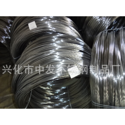 供应优质不锈钢光亮丝316 3.5mm 中硬盘丝 电解丝 厂家直销图5