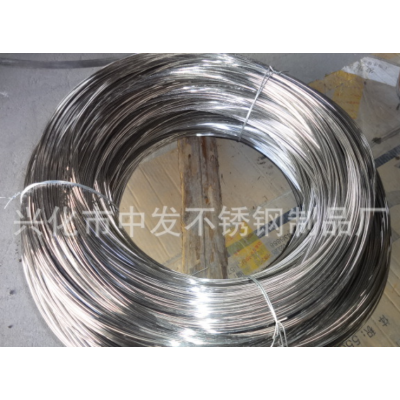 供应优质不锈钢光亮丝316 3.5mm 中硬盘丝 电解丝 厂家直销图4