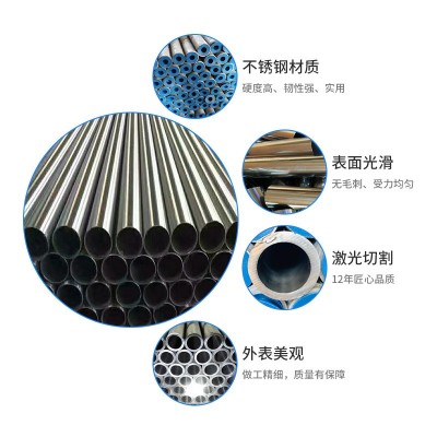 厂家切割定制304不锈钢圆管空心水管加厚壁316精密无缝管异形管图3