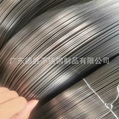 生产加工201 304 316不锈钢扁线 三角线 异形线调直压扁 0.1*1mm图5