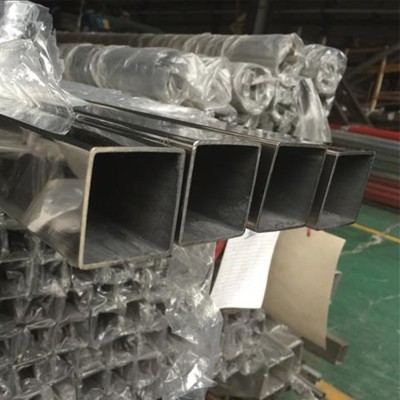 厂家批发 不锈钢方管 316L 不锈钢方通 装饰建筑拉丝 矩形管 加工图2