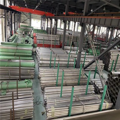不锈钢焊管 304不锈钢工业管 大口径厚壁圆管 广东管材建筑工程管图2