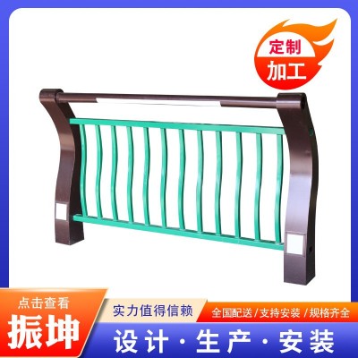 桥梁灯光防护栏 不锈钢LED灯光照明护栏 景区风光照明风景护栏图3