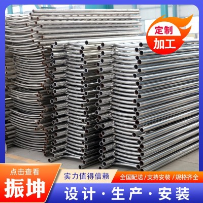 不锈钢碳素复合管护栏不锈钢防护栏建设用管不锈钢复合防护栏用管图2