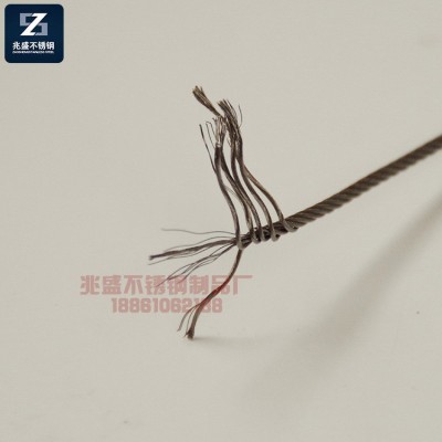 201不锈钢钢丝绳8.0mm 7*19 升降牵引起重绳威亚道具登山钢丝绳图4