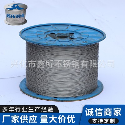 316不锈钢丝绳7*19多股软钢丝绳直径0.8-36mm起重吊绳牵引钢丝绳图3