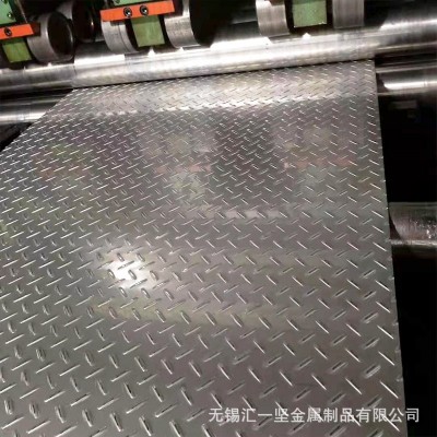 长江供应花纹钢板 304不锈钢花纹压花板热轧钢板切割定尺现货批发图3
