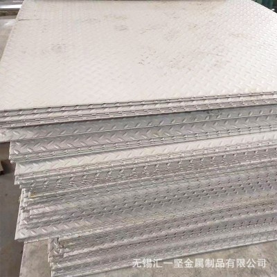 长江供应花纹钢板 304不锈钢花纹压花板热轧钢板切割定尺现货批发图2