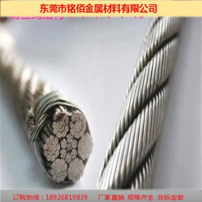 304不锈钢钢丝绳 镀锌钢丝绳索具加工 包胶钢丝绳 钢丝绳吊环加工图3