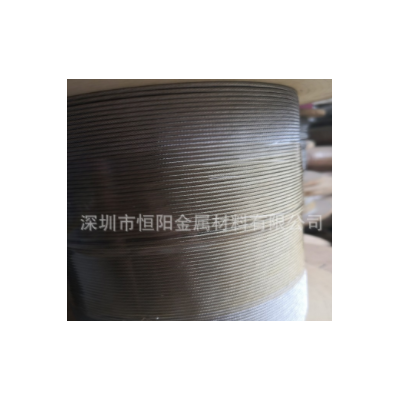 供应1*19--0.5mm不锈钢钢丝绳 牵引拉索 晾衣架用防锈耐磨绳图4