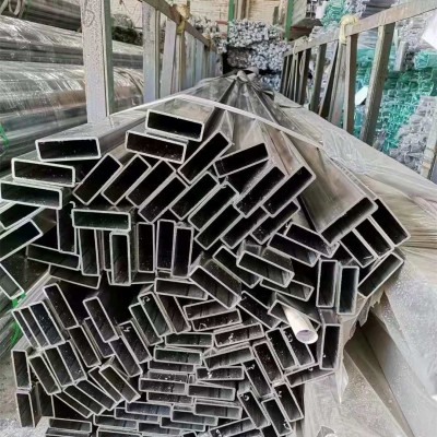 现货304不锈钢方管201不锈钢方矩管方形不锈钢管拉丝抛光圆管厂家图2