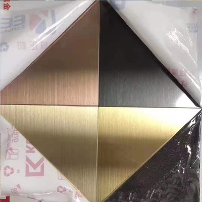 厂家供应201不锈钢彩板 304蓝色镜面 木纹不锈钢装饰板规格可批发图5