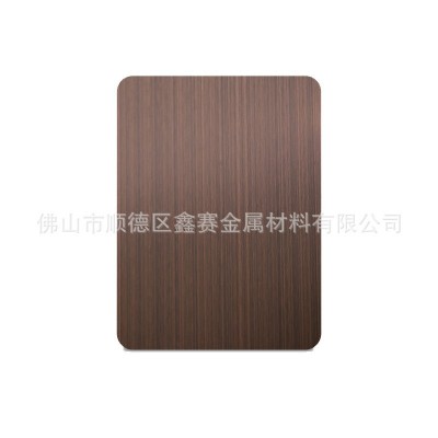 304不锈钢拉丝板青古铜红古铜黄古铜镀铜拉丝板不锈钢复合板图4