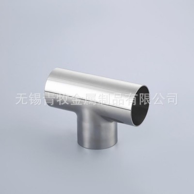 厂家现货304 316L 201不锈钢三通工业无缝焊接三通焊接冲压管件图3
