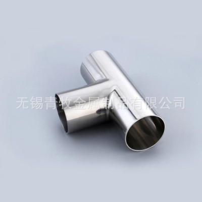 厂家现货304 316L 201不锈钢三通工业无缝焊接三通焊接冲压管件图2