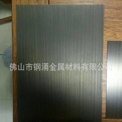 拉丝黑色不锈钢201 304 黑钢 承接焊接加工图3