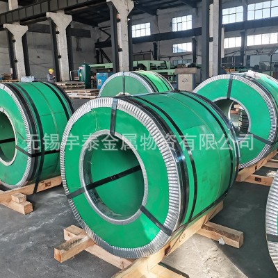厂家供应430不锈钢带 0.6mm 0.8mm厚度冷轧钢带 薄板分条开平图2