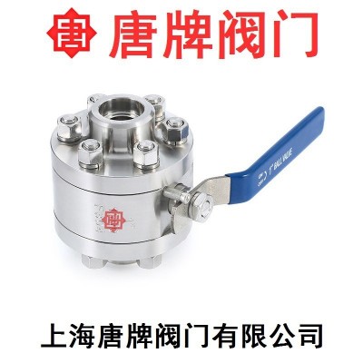 唐牌F304/F316L不锈钢锻钢承插焊高压球阀 Q61F 三片式高温手动阀图4