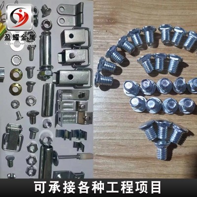 厂家直销桥架螺丝 黑色304不锈钢马车螺丝螺栓半圆头方颈黑锌扁头图2