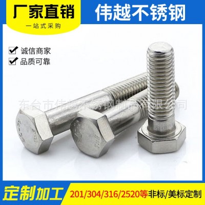 厂家直销钛合金C276 2205 904L1.4529哈氏合金双相不锈钢螺丝螺栓图3