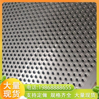 不锈钢过滤网 圆形冲孔建筑装饰用网 粮食通风冲孔网图2