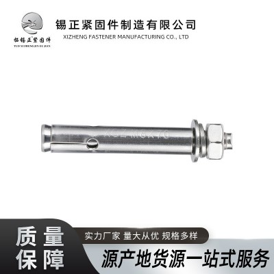 实体厂家供应 膨胀螺栓 不锈钢膨胀螺丝 镀锌国标膨胀螺丝膨胀栓图4