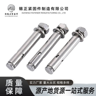 实体厂家供应 膨胀螺栓 不锈钢膨胀螺丝 镀锌国标膨胀螺丝膨胀栓图3