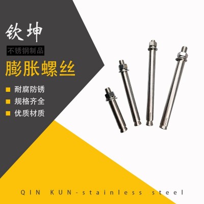 现货批发不锈钢花篮螺丝M6-M18紧固件304不锈钢膨胀螺丝膨胀钩图1