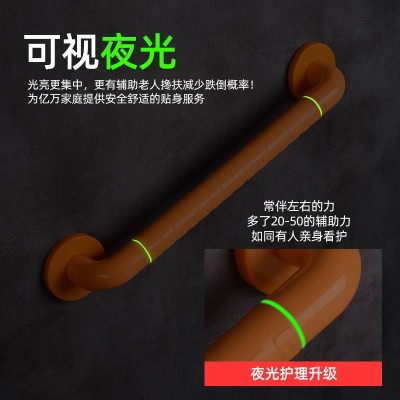 卫生间安全扶手无障碍残疾人尼龙扶手浴室马桶扶手不锈钢扶手图3