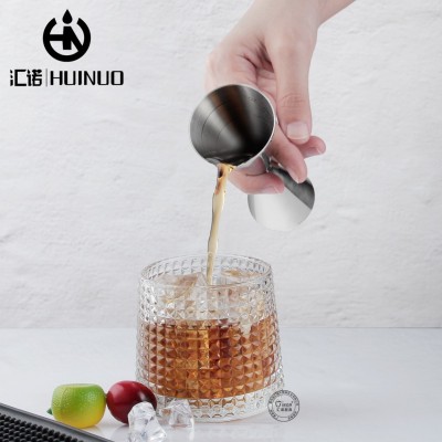 日式量酒器盎司杯 不锈钢一体成型双头量杯 带刻度鸡尾酒调酒杯图4