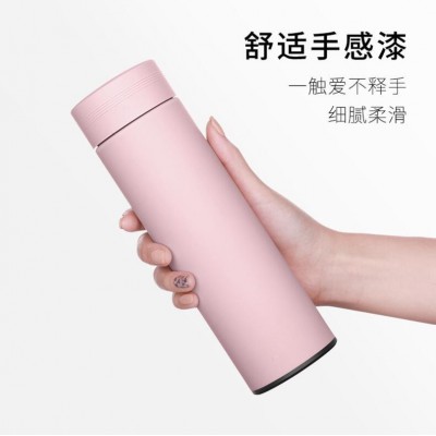 新款简约316保温杯不锈钢橡胶漆便携大容量创意马卡龙杯子礼品杯图4