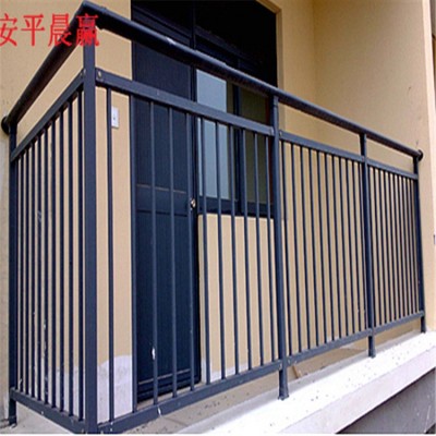不锈钢阳台护栏围栏免打孔围栏阳台护栏厂家小区阳台护栏直销图2