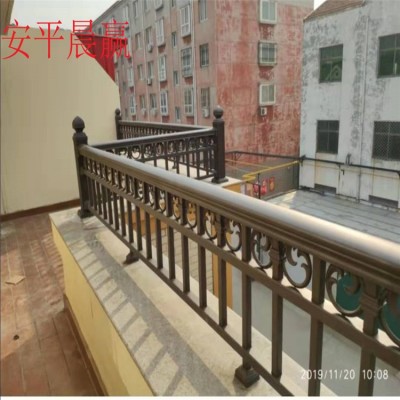 不锈钢阳台护栏围栏免打孔围栏阳台护栏厂家小区阳台护栏直销图3