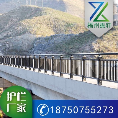 福州不锈钢桥梁护栏景观河道护栏仓山桥梁防撞栏杆河堤复合管栏杆图5