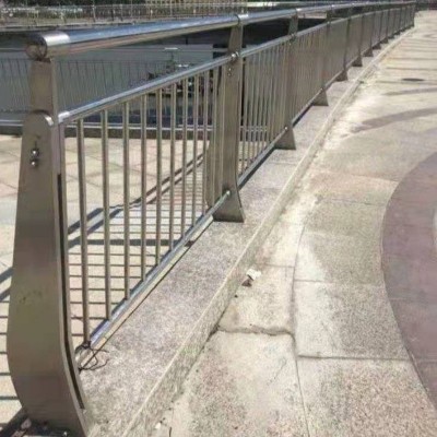 不锈钢桥梁护栏城市立交桥防撞护栏道路隔离栏杆河道景区围栏图3