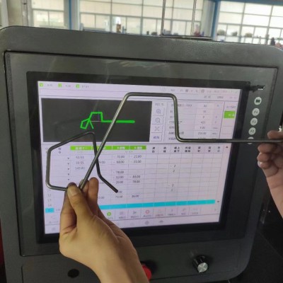 厂家发货多功能折弯机 办公家具桌脚支架成型机 全自动小型折弯机图2