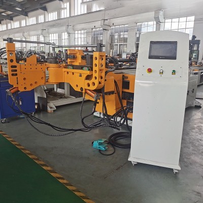 DW-38-4A-2S全自动弯管机 方管圆管数控液压油管弯管机制冷弯管机图2