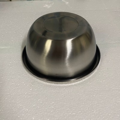 不锈钢反边盆加厚调料缸20料理盆家用沙拉碗出口套装盆商用器具图2