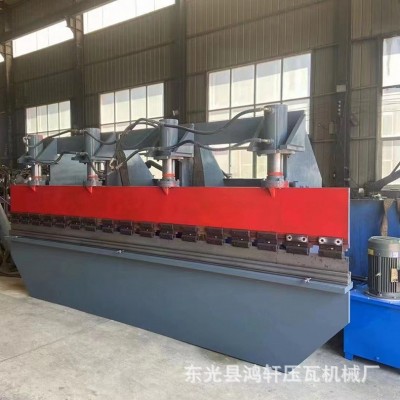 4米厚折弯机4米数控液压折弯机3个厚折弯机彩钢钢板折弯机图1