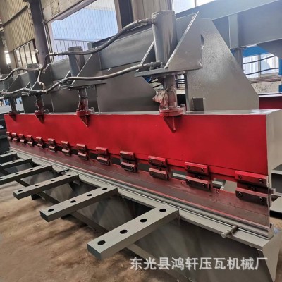 4米厚折弯机4米数控液压折弯机3个厚折弯机彩钢钢板折弯机图5