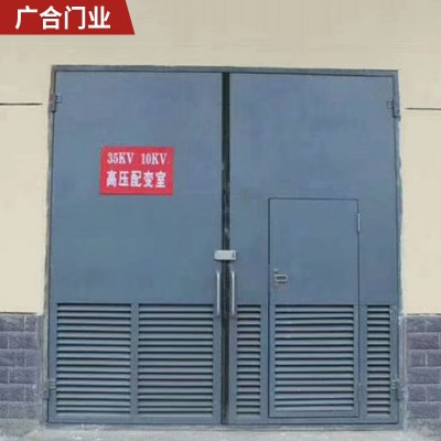 厂家定制变压器室门配电室仓库不锈钢变压器室门百叶窗变压器室门图1