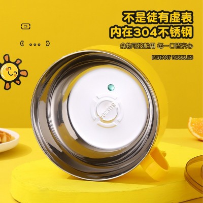 304不锈钢带盖泡面碗学生便当盒宿舍大号保温快餐杯上班便携饭盒图3