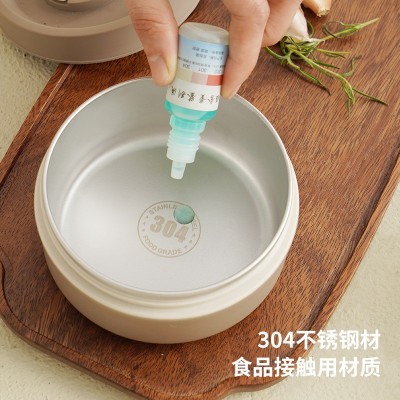 04不锈钢保温饭盒防漏密封保温桶学生上班带饭盒多层便当午 餐盒图3