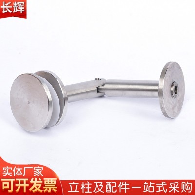不锈钢驳接头底座加厚驳接爪玻璃抓手幕墙雨棚钢梁支架厂家供应图2