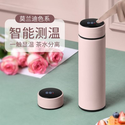 男女显示智能保温杯商务礼品杯子定 制logo批发304不锈钢温度杯图2