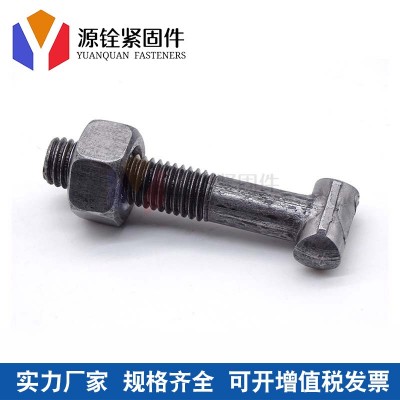 脚手架用扣件圆头方头丁字螺丝丁字丝螺母扣件螺栓 现货供应图5