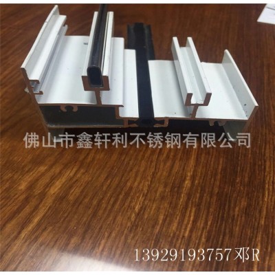 供应304不锈钢门窗轨道 小U型304不锈钢轨道 铝门窗耐磨滑轨工厂图2
