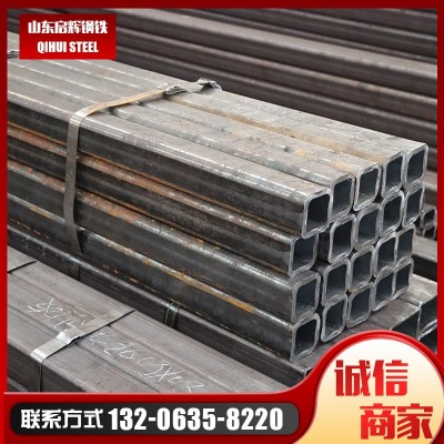 现货批发方管薄壁热镀锌矩形管幕墙黑料方通304 316L不锈钢方矩管图3